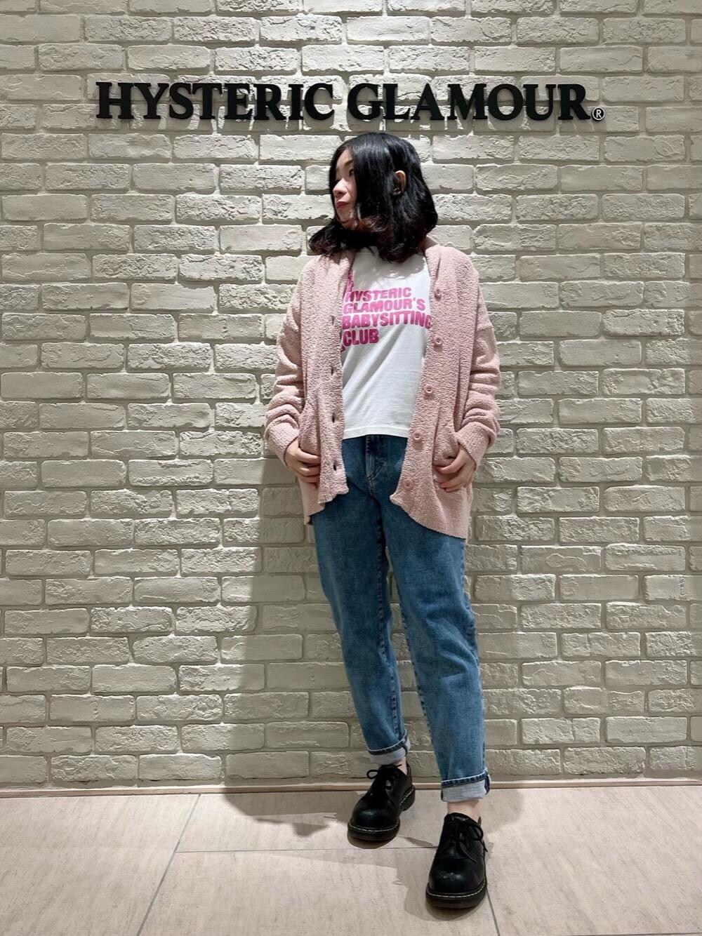 yu:新品タグ付 HYSTERIC BEAR編込 カーディガン　ピンク HYSTERIC GLAMOUR - yu様専用:新品タグ付 HYSTERIC BEAR編込