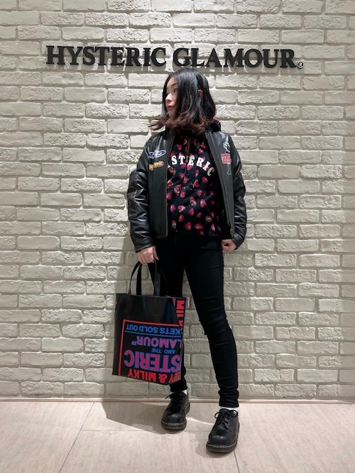 HYSTERIC GLAMOUR（ヒステリックグラマー）の「VIXEN GIRLラムレザー