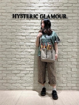 「ミニトート」｜「アイテム（Tシャツ/カットソー）」を使った、SUZUKIさん（レディース・150cm）の春コーディネート