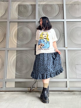 「キャミソールワンピ」｜SUZUKIさん（レディース・150cm）の春コーディネート