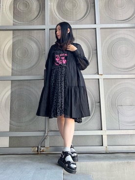 「キャミソールワンピ」｜SUZUKIさん（レディース・150cm）の夏コーディネート