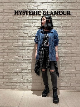 SUZUKIさんの（HYSTERIC GLAMOUR | ヒステリックグラマー）を使ったコーディネート