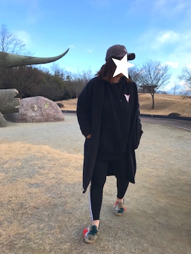 「SEVENDAYS=SUNDAY（セブンデイズサンデイ）のアイテム（チェスターコート）」を使った、ＲｉＭａ５８９さん（レディース・159cm）の冬コーディネート