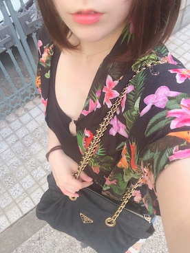 「アイテム（ブラジャー）」を使った、まほぴさん（レディース・163cm・20代）の春コーディネート
