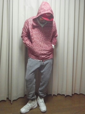「Jordan」｜「アイテム（マウンテンパーカー）」を使った、s.さん（メンズ・183cm）の冬コーディネート