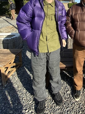 「GERRY（ジェリー）のアイテム（ジャケット/アウター）」を使った、atsuyaさん（メンズ・170cm）の冬コーディネート