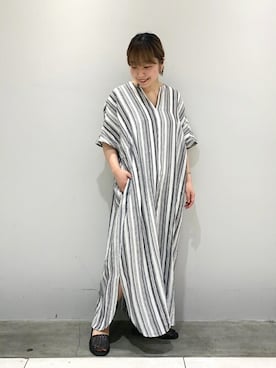 「AVARCAS（アバルカス）のアイテム」を使った、yamasakiさん（レディース・153cm）の春コーディネート