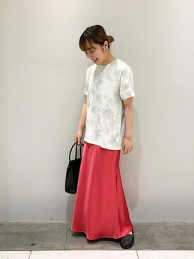 「AVARCAS（アバルカス）のアイテム」を使った、yamasakiさん（レディース・153cm）の夏コーディネート