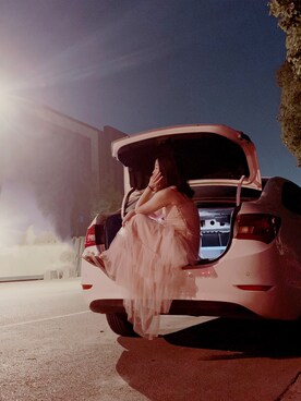 「アイテム（ドレス、ピンク系）」を使った、BB-Kiss酱さん（レディース・158cm）の夏コーディネート