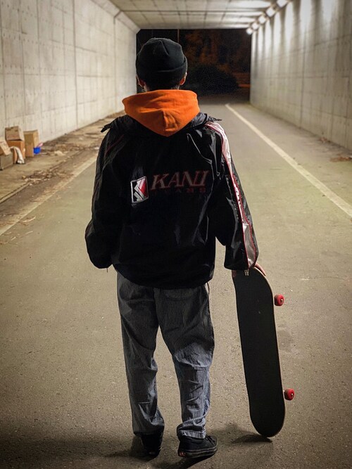 kaito｜KARL KANIのナイロンジャケットを使ったコーディネート - WEAR