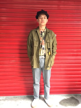 「アイテム（フォーマルスーツ/小物）」を使った、Tedさん（メンズ・174cm・10代）の秋コーディネート