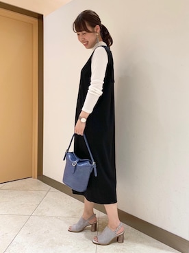 「kiko（キコ）のアイテム」を使った、恩田　オデット エ オディール スタッフさん（レディース・162cm）の春コーディネート