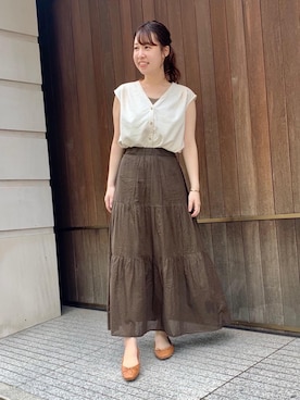 恩田　オデット エ オディール スタッフさんのコーディネート