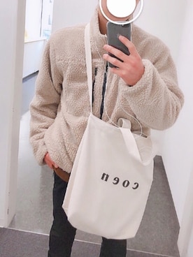 「kutir」｜「アイテム（ブルゾン）」を使った、HARUさん（メンズ・162cm）の春コーディネート