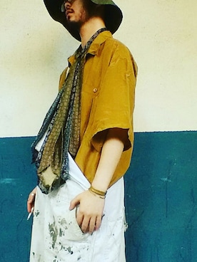 RIKUSONさん（メンズ・165cm）の夏コーディネート