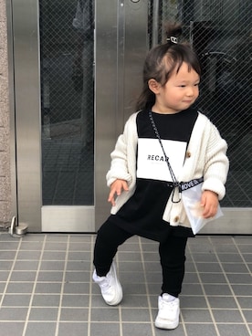 「平成最後のWEARISTAセンバツ」｜かいじゅうさんさん（キッズ・90cm）の春コーディネート