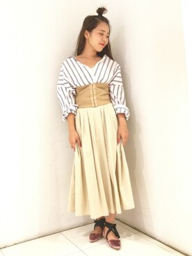 maimaiさん（レディース・161cm）の夏コーディネート