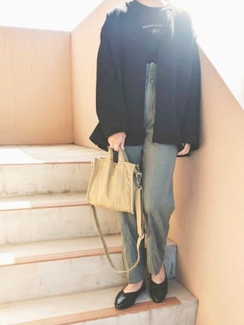 「OUTLET（アウトレット）のアイテム」を使った、maipoomさん（レディース・157cm）の春コーディネート