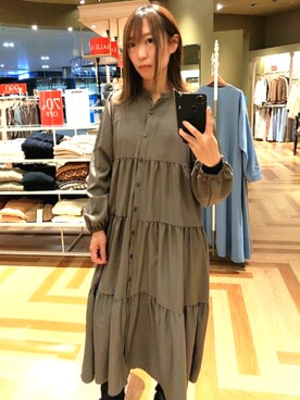 「ELENCARE DUE」｜津覇さんさん（レディース・158cm）の冬コーディネート