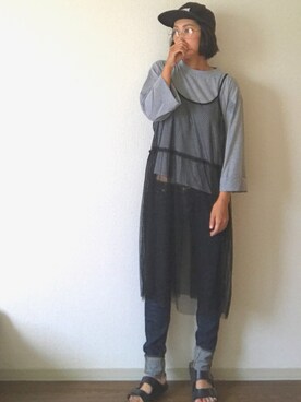 yukinoさん（レディース・164cm）の夏コーディネート