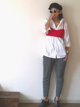 「choosy chu（チュージーチュー）のアイテム」を使った、yukinoさん（レディース・164cm）の秋コーディネート