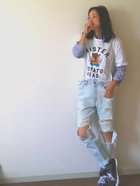 yukinoさん（レディース・164cm）の春コーディネート