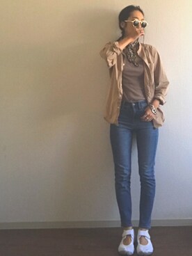 yukinoさん（レディース・164cm）の秋コーディネート