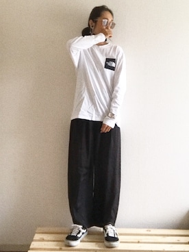 「Handmade（ハンドメイド）のアイテム」を使った、yukinoさん（レディース・164cm）の秋コーディネート