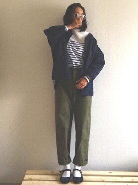 「カンフーシューズ」｜yukinoさん（レディース・164cm）の秋コーディネート