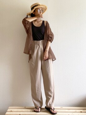 yukinoさん（レディース・164cm）の夏コーディネート