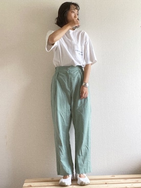 yukinoさん（レディース・164cm）の夏コーディネート