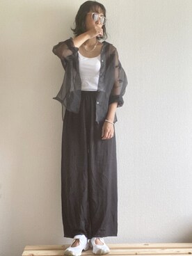 yukinoさん（レディース・164cm）の夏コーディネート