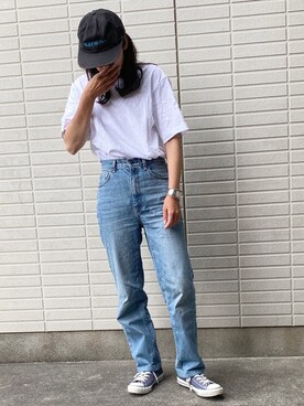 Supreme シュプリーム のキャップを使ったレディース人気ファッションコーディネート Wear