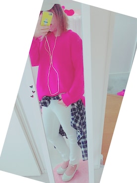 「服装自由」｜み    さ   ち  ᵕ̤ᴗᵕ̤さん（レディース・167cm）の春コーディネート