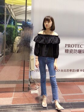 オフィスカジュアル のレディース人気ファッションコーディネート 地域 台湾 季節 6月 8月 Wear