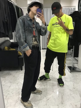 「RickOwens×adidas」｜ｗａｔａ®ｕさん（メンズ・170cm）の秋コーディネート