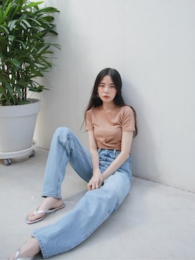 「summer」｜UNE MANSIONさん（レディース・159cm）の夏コーディネート