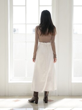 UNE MANSIONさん（レディース・159cm）の秋コーディネート