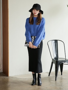 UNE MANSIONさん(レディース・159cm)の冬コーディネート