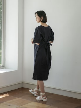 ワンピースを使った 韓国服 のレディース人気ファッションコーディネート ユーザー ショップスタッフ Wear