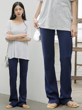 UNE MANSIONさん(レディース・159cm)の夏コーディネート