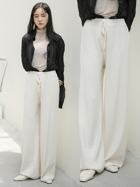 UNE MANSIONさん（レディース・159cm）の夏コーディネート