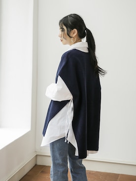 「韓国スタイル」｜UNE MANSIONさん（レディース・159cm）の秋コーディネート