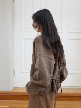 「韓国スタイル」｜UNE MANSIONさん（レディース・159cm）の秋コーディネート