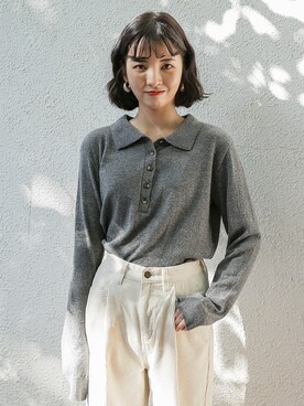 UNE MANSIONさん（レディース・159cm）の秋コーディネート