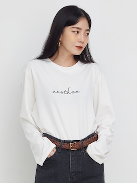 「ワンポイント」｜UNE MANSIONさん（レディース・159cm）の秋コーディネート