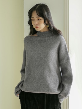 「韓国スタイル」｜UNE MANSIONさん（レディース・159cm）の秋コーディネート