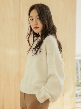 「韓国スタイル」｜UNE MANSIONさん（レディース・165cm）の秋コーディネート