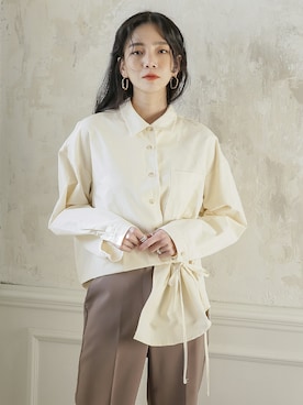 UNE MANSIONさん（レディース・159cm）の冬コーディネート