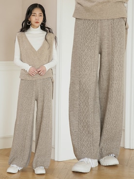 UNE MANSIONさん(レディース・159cm)の冬コーディネート